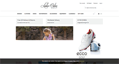 Desktop Screenshot of ladiesonlinegolf.com